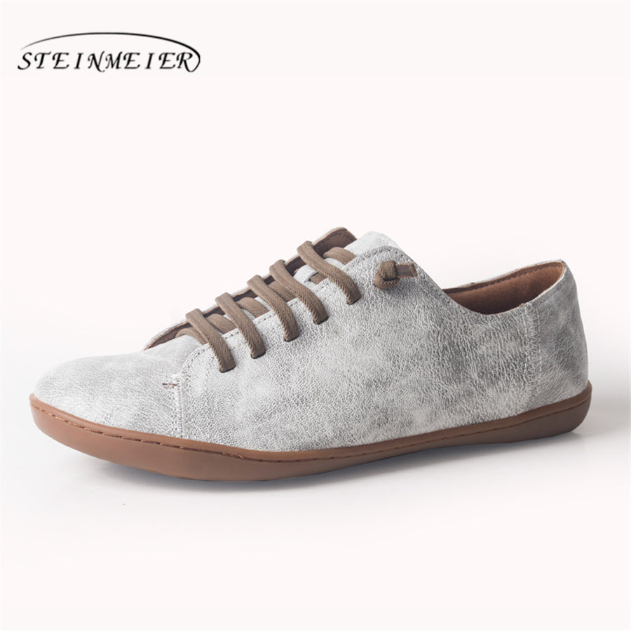 Women Flat Shoes Genuine Suede Leather Barefoot Casual Shoes Woman Flats Baleriny Sneakers Female Footwear Shoes 2022 Spring