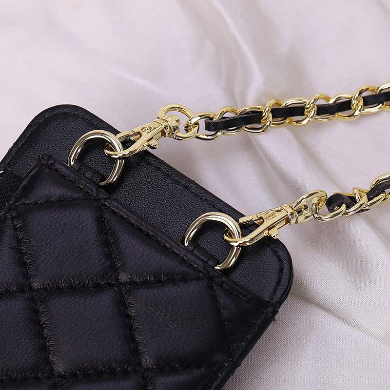 Women'S Diagonal Cross Leather Sheepskin Bags 2023 New Small Mobile Phone Bag Fashion Genuine Leather Brand Rhombus Shoulder Bag