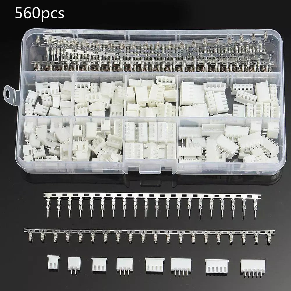 Xh2.54  Jst Terminal Kit Electrical Connector  Socket Header Wire Adaptor Male Female Connector  Electrical Wire Terminal