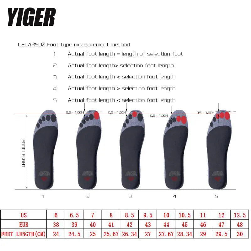 Yiger New Men Net Shoes Genuine Leather Summer Casual Men Sandals Men Loafers Shoes Lazy Style  Breathable Large Size 38-48 2023