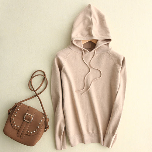 Yellow Hoodies Women Hooded Sweatshirt Femme Grande Taille Warm Pink Cashmere Hoodie Woman Womens Knitted Hoodie Sweatshirt