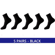 5 PAIRS BLACK