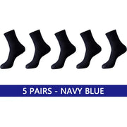 5 paia blu navy