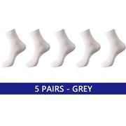 5 pares de grises