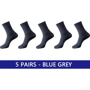 5 Paare blau grau