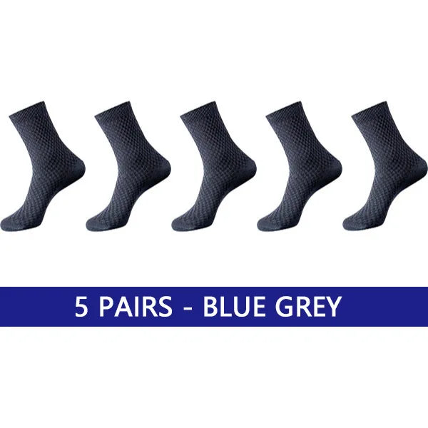 Ztoet Brand Men&#39;S Bamboo Fiber Socks New Black Business Breathable Deodorant Compression Socks Men Long Socks Big Size Eu38-48