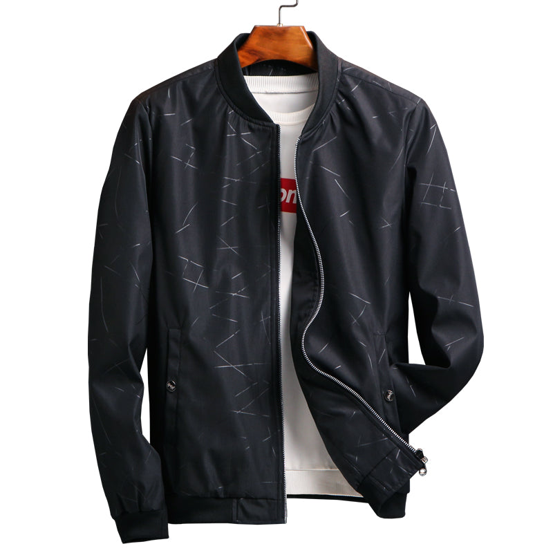Jacket Men Casual Baseball Jacket Mens Spring Autumn Fashion Slim Fit Men Jacket Thin Jackets Brand Casual Coat Top Quality 1043