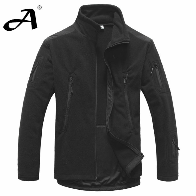 Mens Clothing Autumn Winter Fleece Army Jacket Softshell Clothing For Men Softshell Military Style Jackets