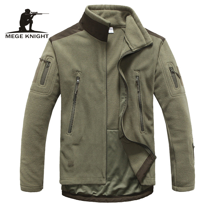 Mens Clothing Autumn Winter Fleece Army Jacket Softshell Clothing For Men Softshell Military Style Jackets